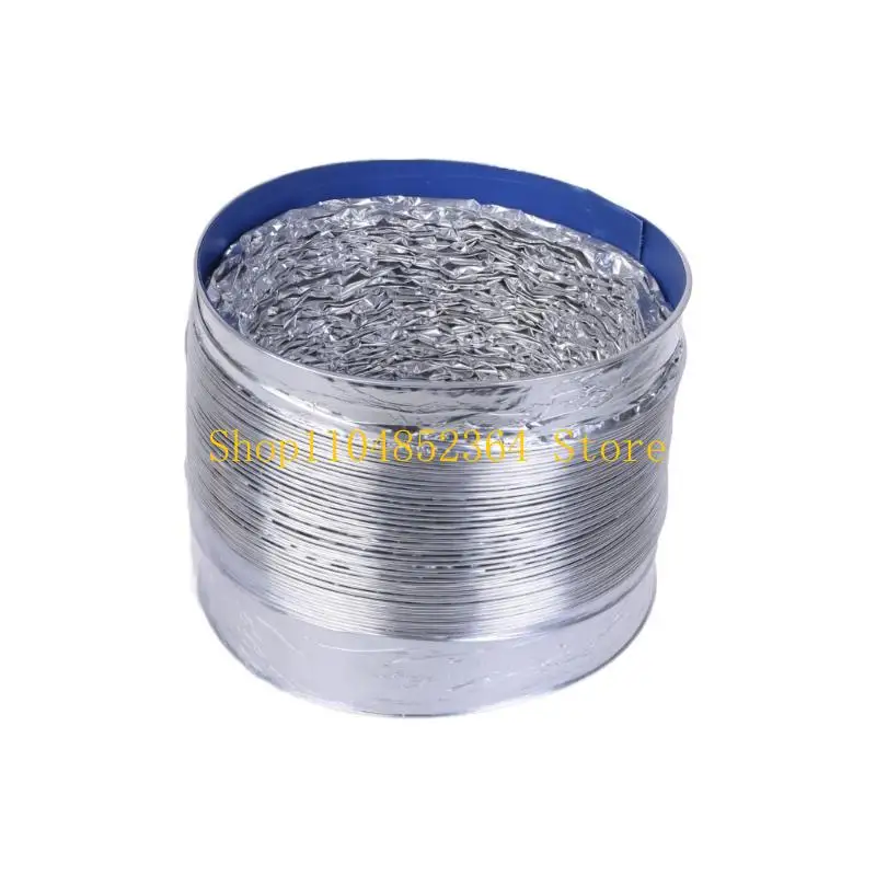 652F Lightweight Air Aluminum Ducting Extendable Aluminum Exhaust Pipe Accessories