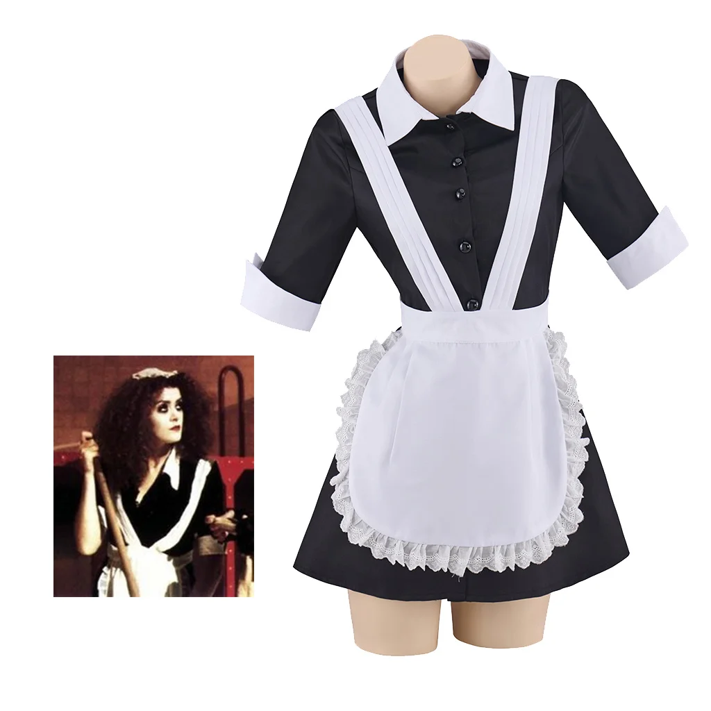 #34 Most Popular Maid Costume Dresses with Apron Sets