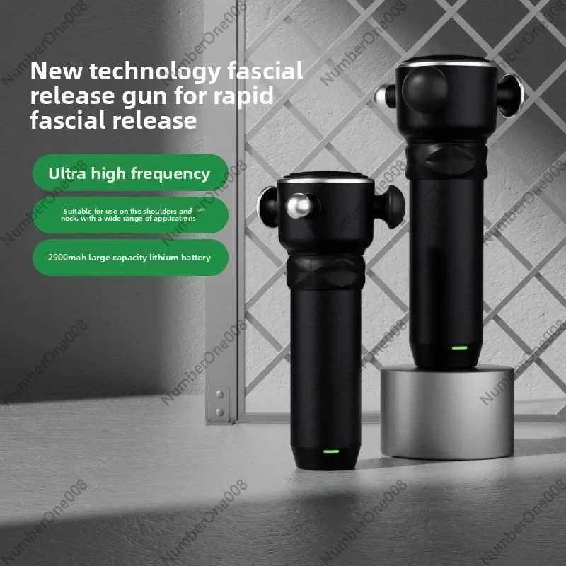 Deep Tissue Massage Gun Electric Muscle Relaxer Portable Fascia Gun High Energy Percussion Massager for Home Gym