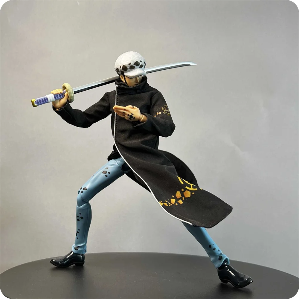 SHF 1/12 Scale Pirate King Rothra Fargara Long Style Slim Windbreak Cape Clothes Model for 6in Action Figure Body Model