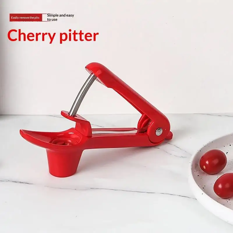 Kitchen Accessories Cherry Core Seed Remover Cherry Pitter Food Grade Material One Hand Operation For Baking Jam Making Prep