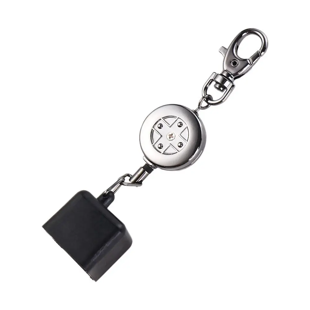 Clip Keyrings Drawing Belt Clip Billiards Chalk Holder Chalk Storage Holder Retractable Choker Clip Snooker Pool Chalk Holder