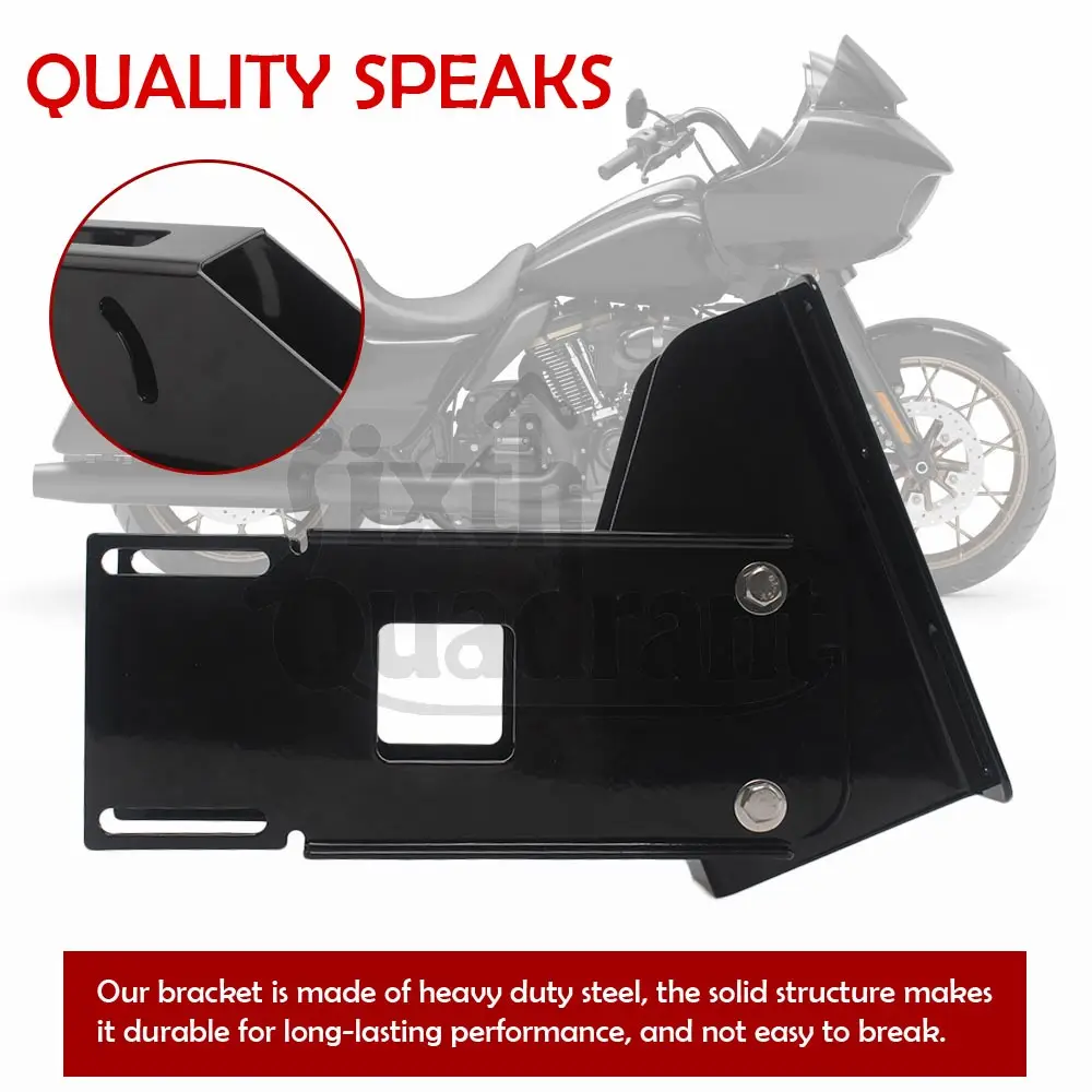 Motorbike Adjustable Faiing Support Bracket For Harley Davidson Road Glide Touring ROAD GLIDE CUSTOM FLTRX ULTRA FLTRU 1998-2013