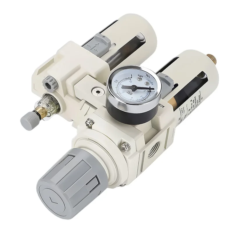 AC2010-02 Air Filter Regulator AC3010-03 Oil Water Separator AC4010-04  Air Source Treatment Unit Pneumatic Pressure Regulator