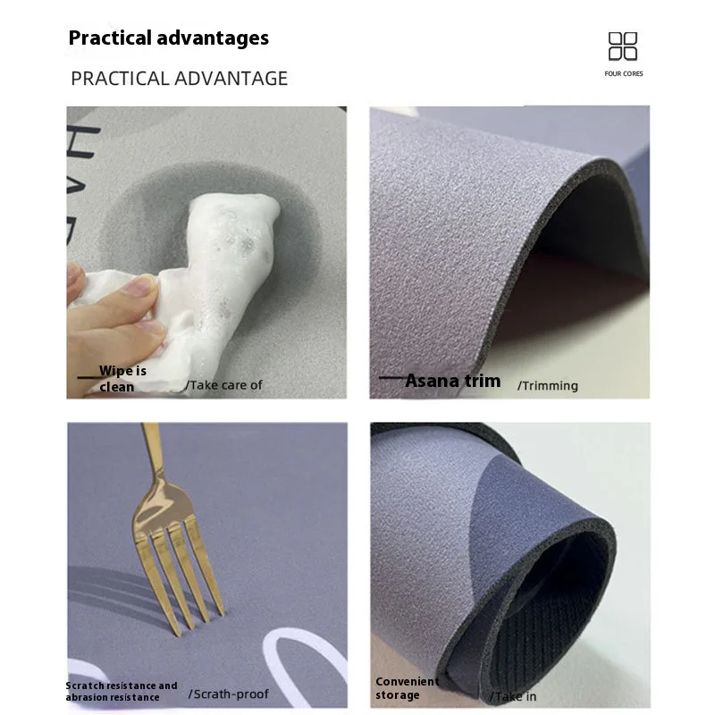 VIKAMA عيد الميلاد تحت عنوان عدم الانزلاق ارتداء مقاومة السجاد غرفة المعيشة مدخل قاعة السجاد الزخرفية عطلة ديكور المنزل #6