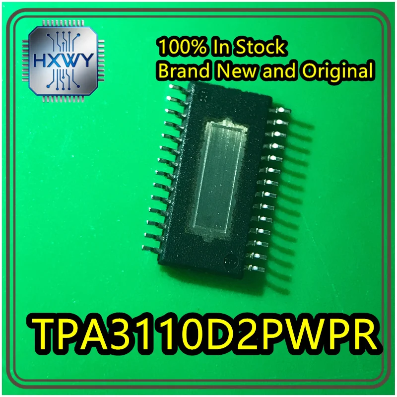 (5/50 pieces) TPA3110D2PWPR TPA3110D2 HTSSOP-28 Class D audio power amplifier chip brand new original in stock.