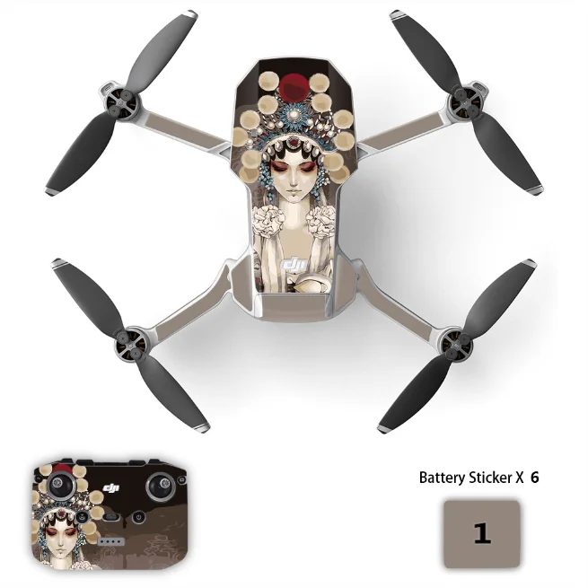 personality Skin Decorative Stickers for DJI Mavic Mini 2 Drone Skin for DJI Mini 2 Drone Skin and Controller Skin