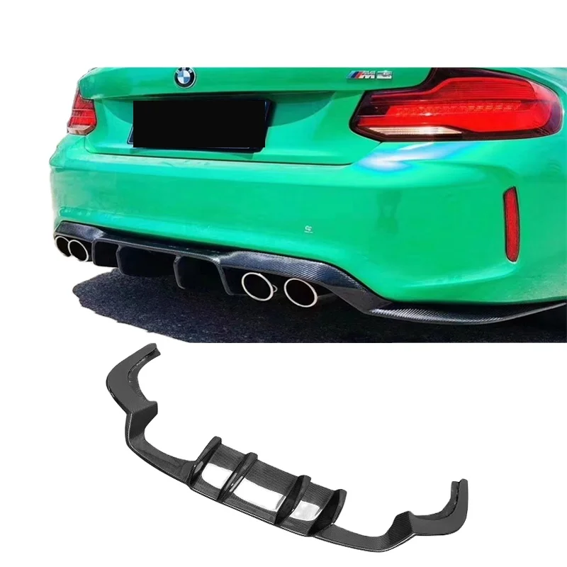 F87 V-1 Style Carbon Fiber Diffuser for BMW M2 F87 Excellent Carbon fiber rear diffuser