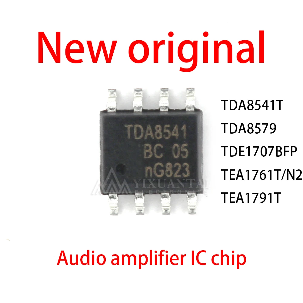 10Pcs SOP8 New original TDA8541T TDA8579 TDE1707BFP TEA1761T/N2 TEA1791T TDA8541 TDE1707 TEA1761 TEA1791 Audio amplifier IC chip