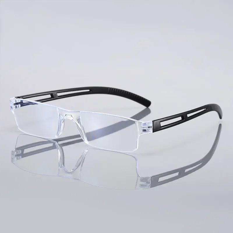 2023 New Anti-blue Light Fashion Frameless Reading Glasses Reading Glasses