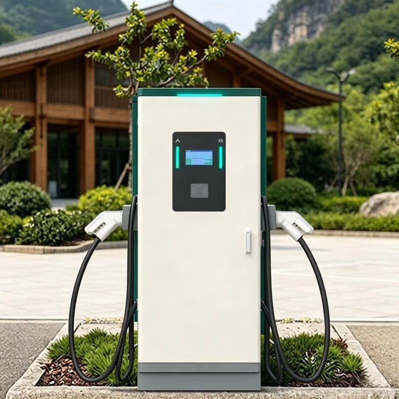 40kW 60kW 120kW DC Fast EV Charger CCS2 GBT Smart Control Payment Terminal Floor Standing for Public Transport