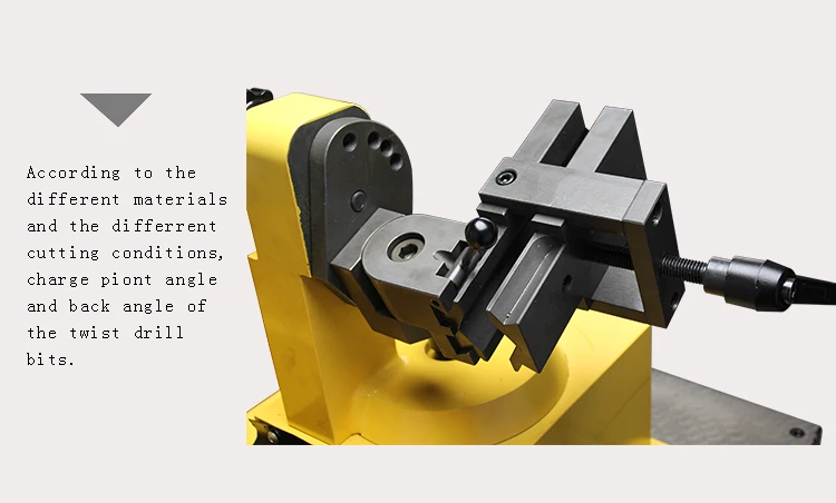 MR- 60A 3-60MM Penggiling Rautan Mata Bor dengan Roda Berlian untuk Mata Bor Besar