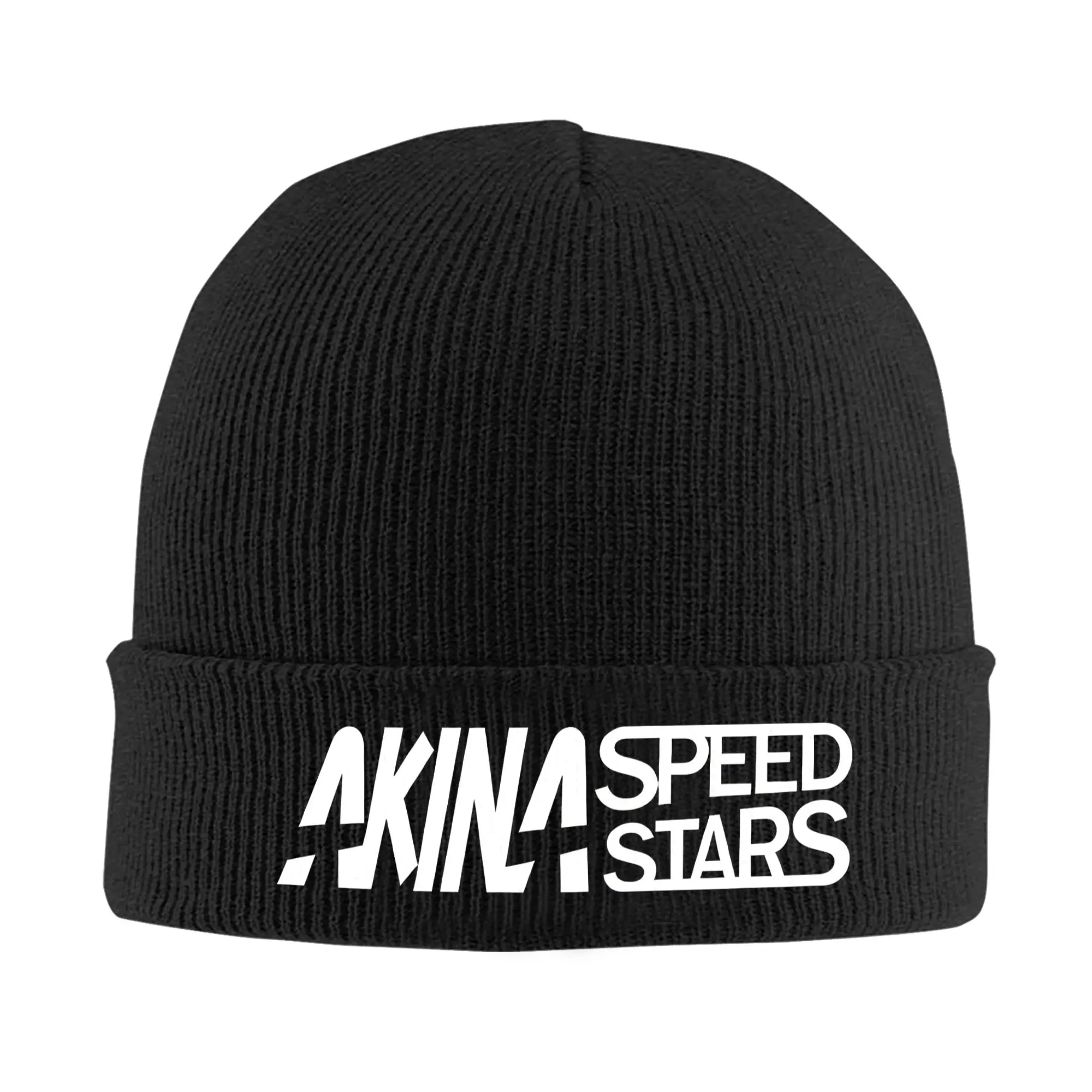 Initial D Akina Auto AE86 Trueno Takumi Fujiwara Speed Stars Winter Skullies Beanies Hat Warm Autumn Knitted Hats Bonnet Caps