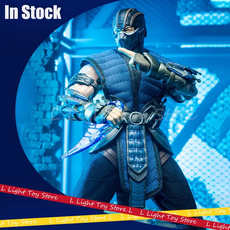 Origina 1/12 Mortal Kombat Аниме Фигурка Sub-Zero Jm Toys Zk001 Классическая коллекция кукол Sub-Zeromodels Декор Игрушка