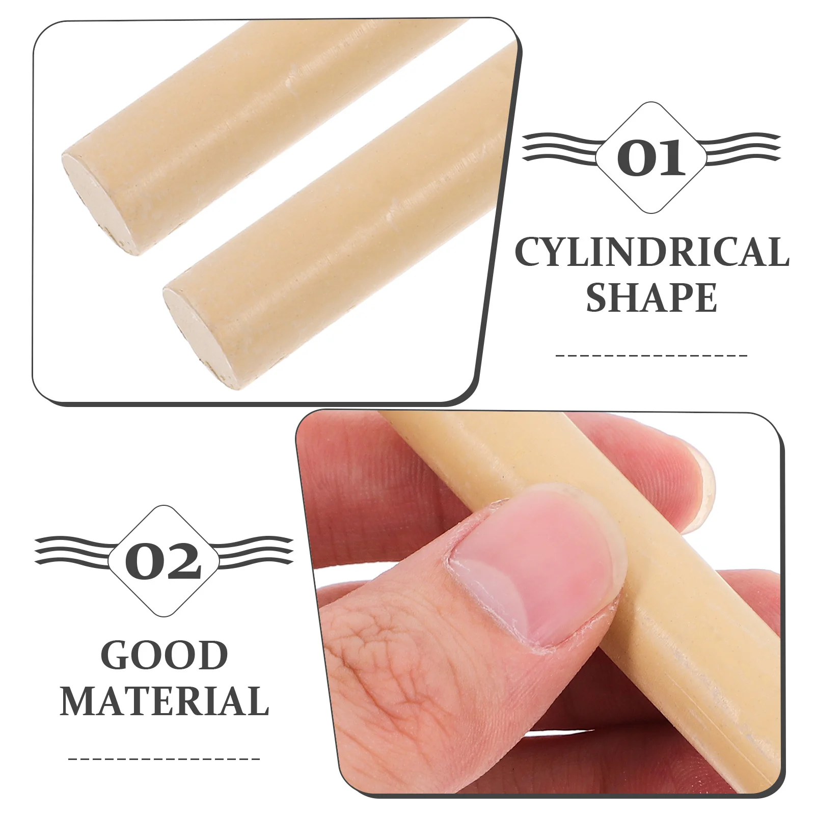 

2 Pcs Furniture Repair Stick Wax Crayon Refinishing Pens for Wood Crayons Markers