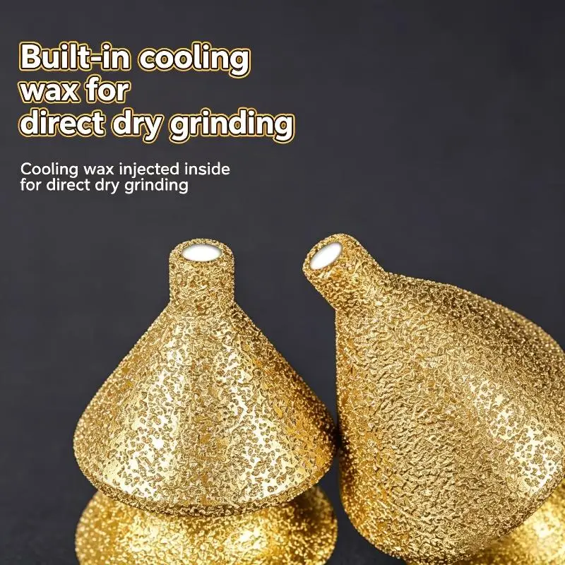 4 In 1 Diamond Chamfering Drill Bit Sharp Abrasive Surface Multipurpose Perfect For Tile Stone Drilling Grinding Work Drill