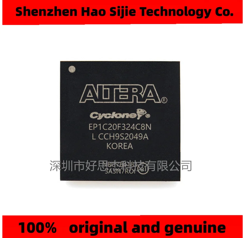 

100% brand new original EP1C20F324C8N EP1C20F324C8 programmable logic microcontroller processor chip