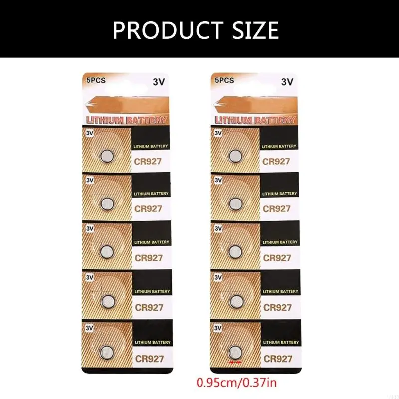 2025 Новые 5/10PCS CR927 Кнопки батареи 3V литиевые батареи для часов Кальцираторы калькуляторы