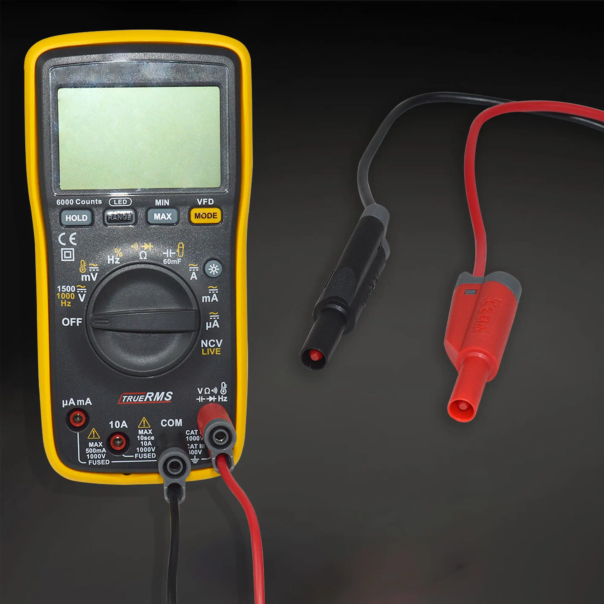 ZIBOO ZB-X13 Xếp Chồng Chuối Để Chuối Cắm Thử Dẫn, Kiểm Tra Cáp Dây Đồng Hồ Đo Vạn Năng, Mạch Thử Nghiệm, 4Mm Chuối Nam Phích Cắm.