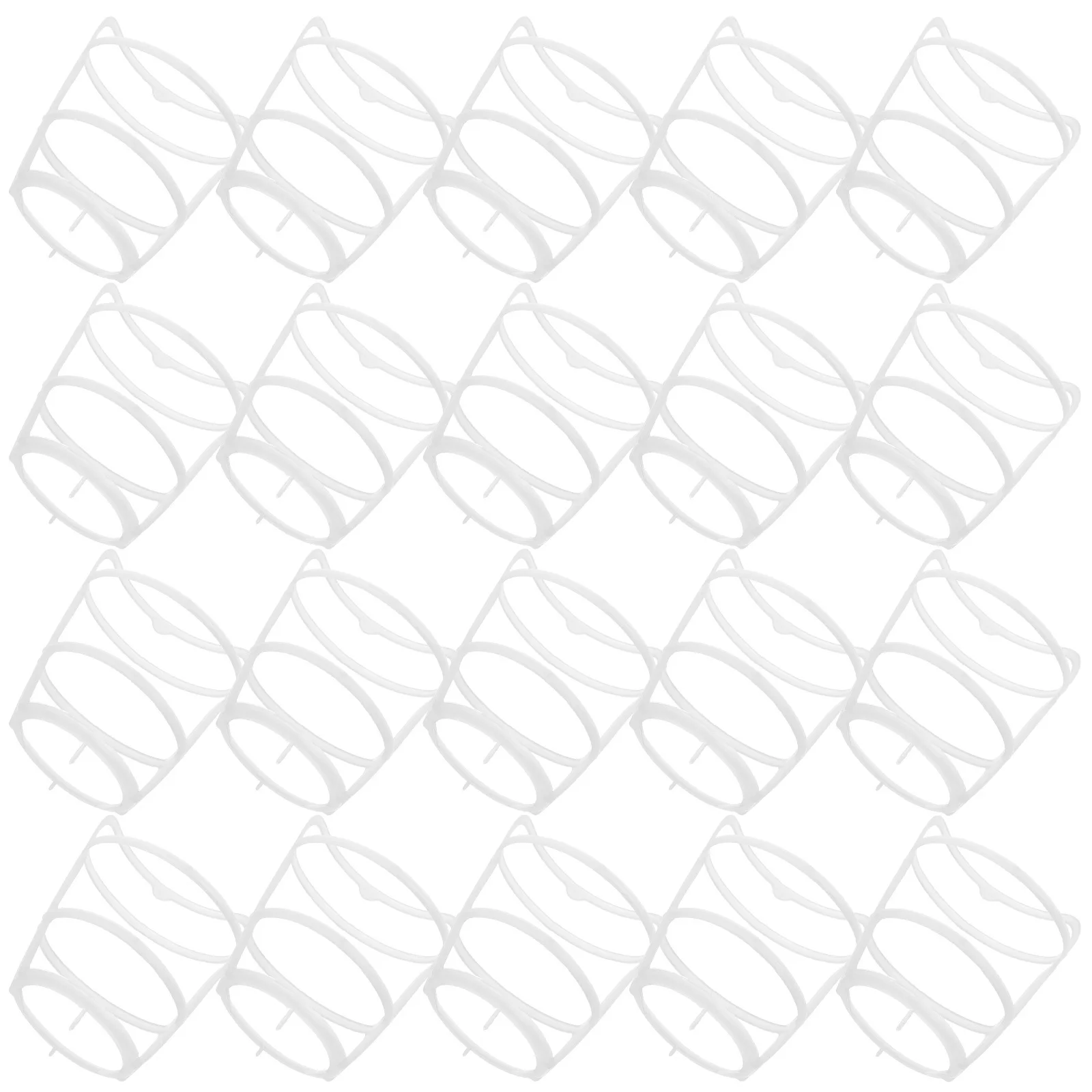 

20Pcs Infusion Bottle Nets Plastic Durable Saline Bottle Holder Hospital Clinic Infusion Stand Covers Reusable Hanging Nets
