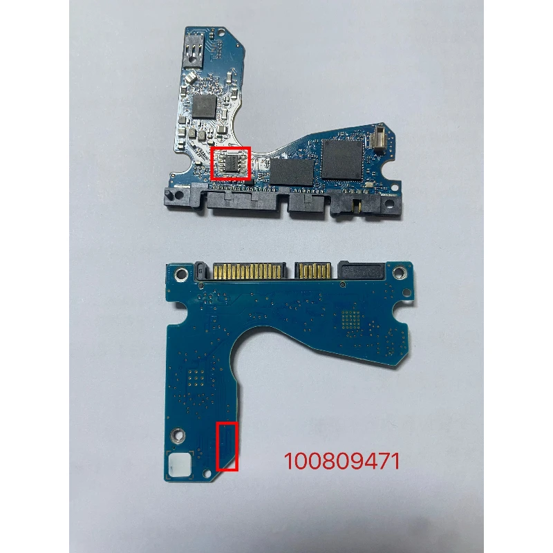 2.5 Inch HDD Logic PCB Board 100809471 REV A, Laptop Hard Disk Drive Repair Circuit Board