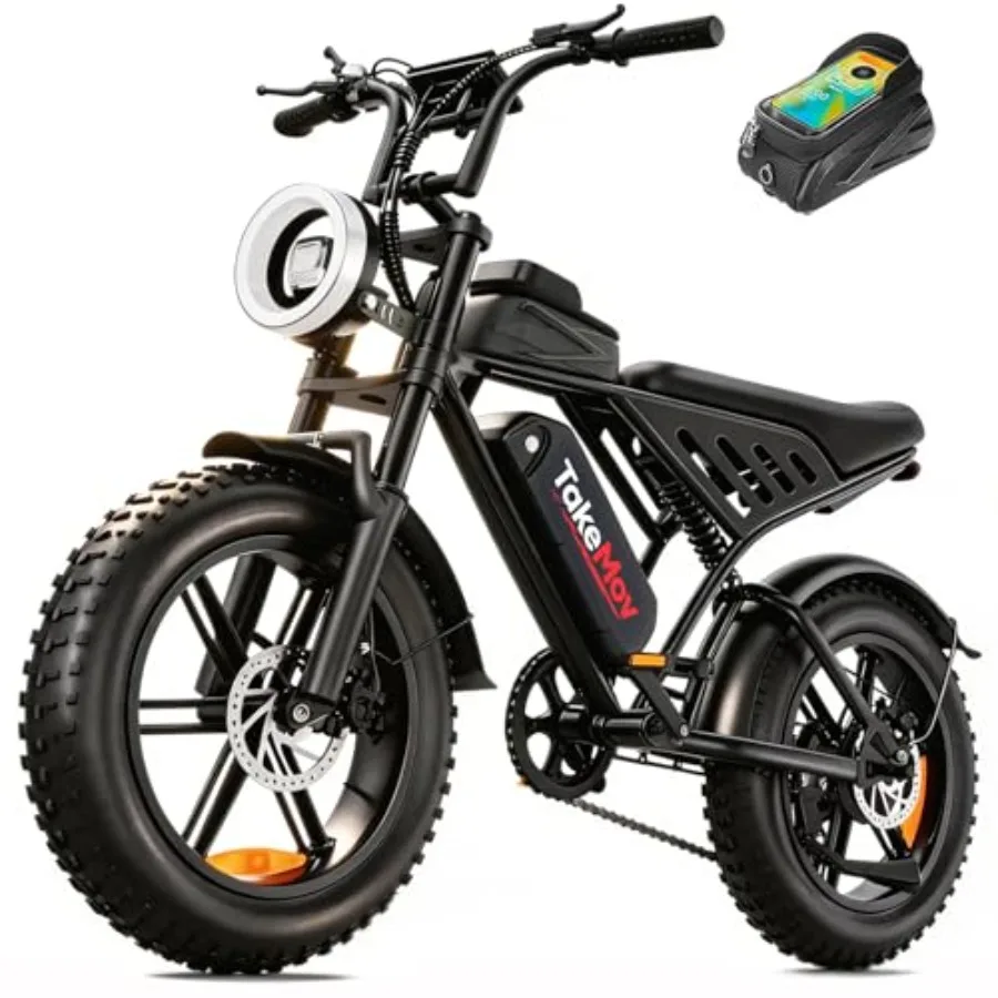 Electric bike for adults: 1500/2000W peak 33/40MPH 60/80 miles range NFC password unlock 48V 15/25Ah removable UL 2849 battery