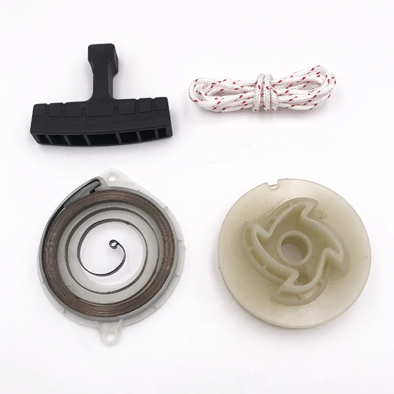 Garden Pulley Spring Kit Part Repair Spare 455 460 for rancher Accessories for chainsaw For 445E 450 Outdoor Garden