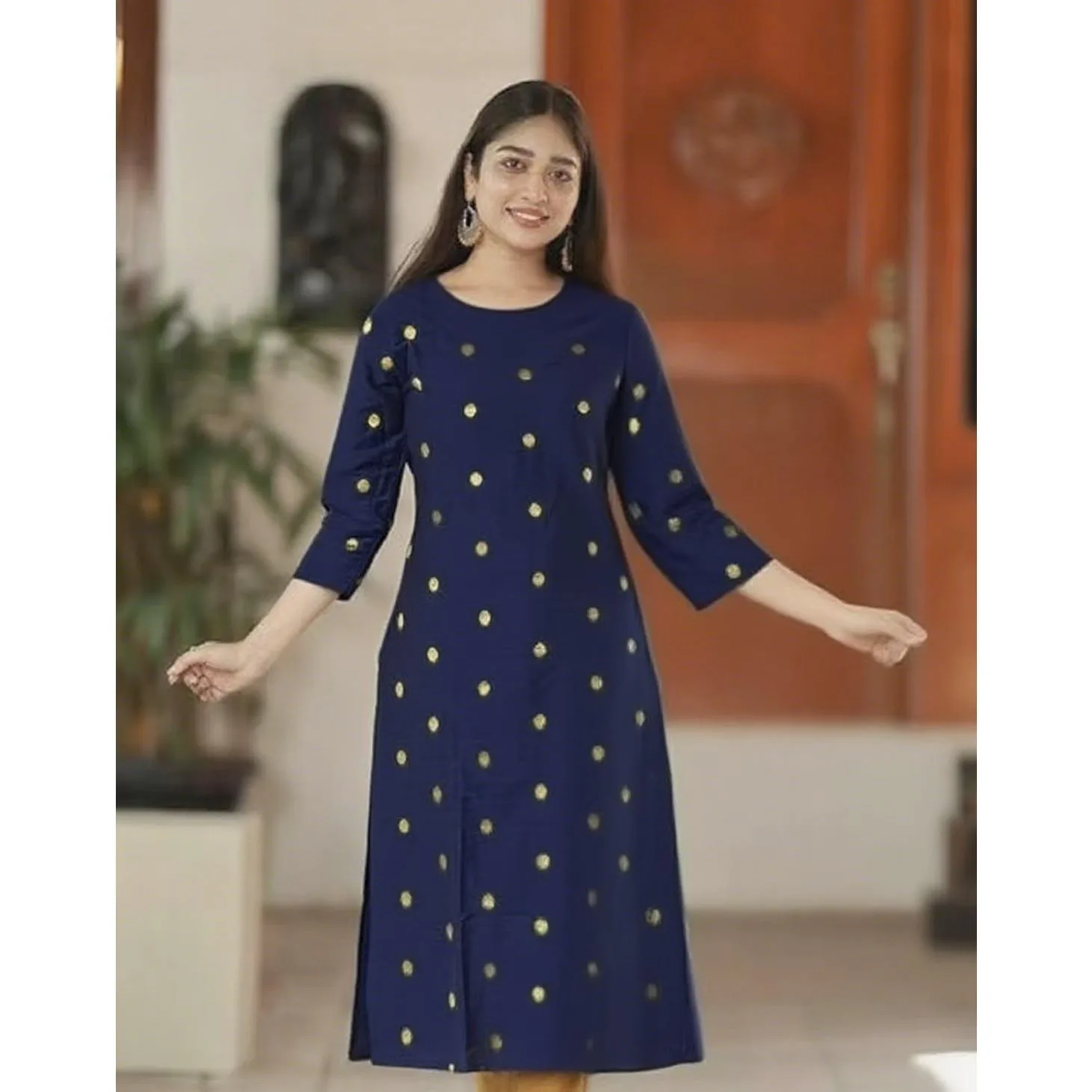 فستان مريح على الموضة للنساء من كورت المسلمات أنبوب مستقيم عرقية فيستيتي بحاشية شق مغربية دونا قفطان فستان عباية مغربية