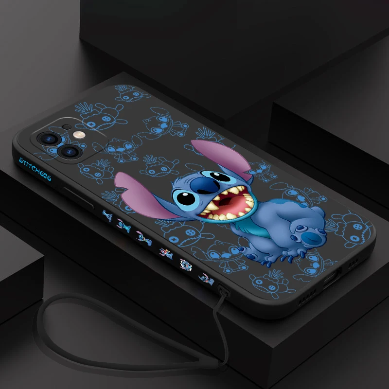 Cute Disneys Cartoon Stitchs Case For OPPO Realme 11 10 9 9i 8 8i 7 7i 6 Pro Plus C31 C35 C1 C11 C12 C15 C20 C21Y C25 C25S Cover