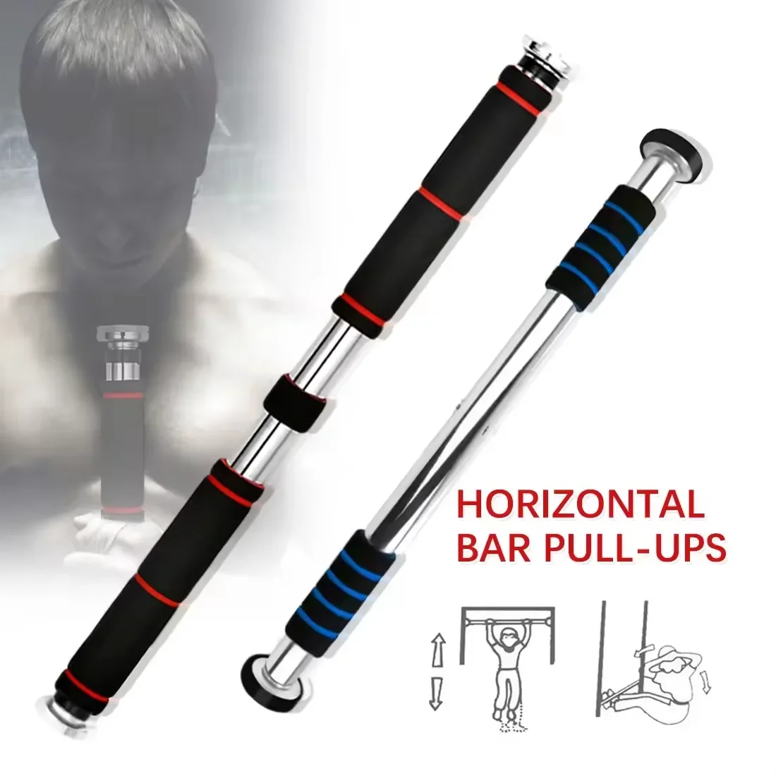 Calisthenics Equipment Fitness Pull Up Bar for Bodybuilding Igo Jean Dominated At Home Gym Bar Iron Rods Chin-up Horizontal Door