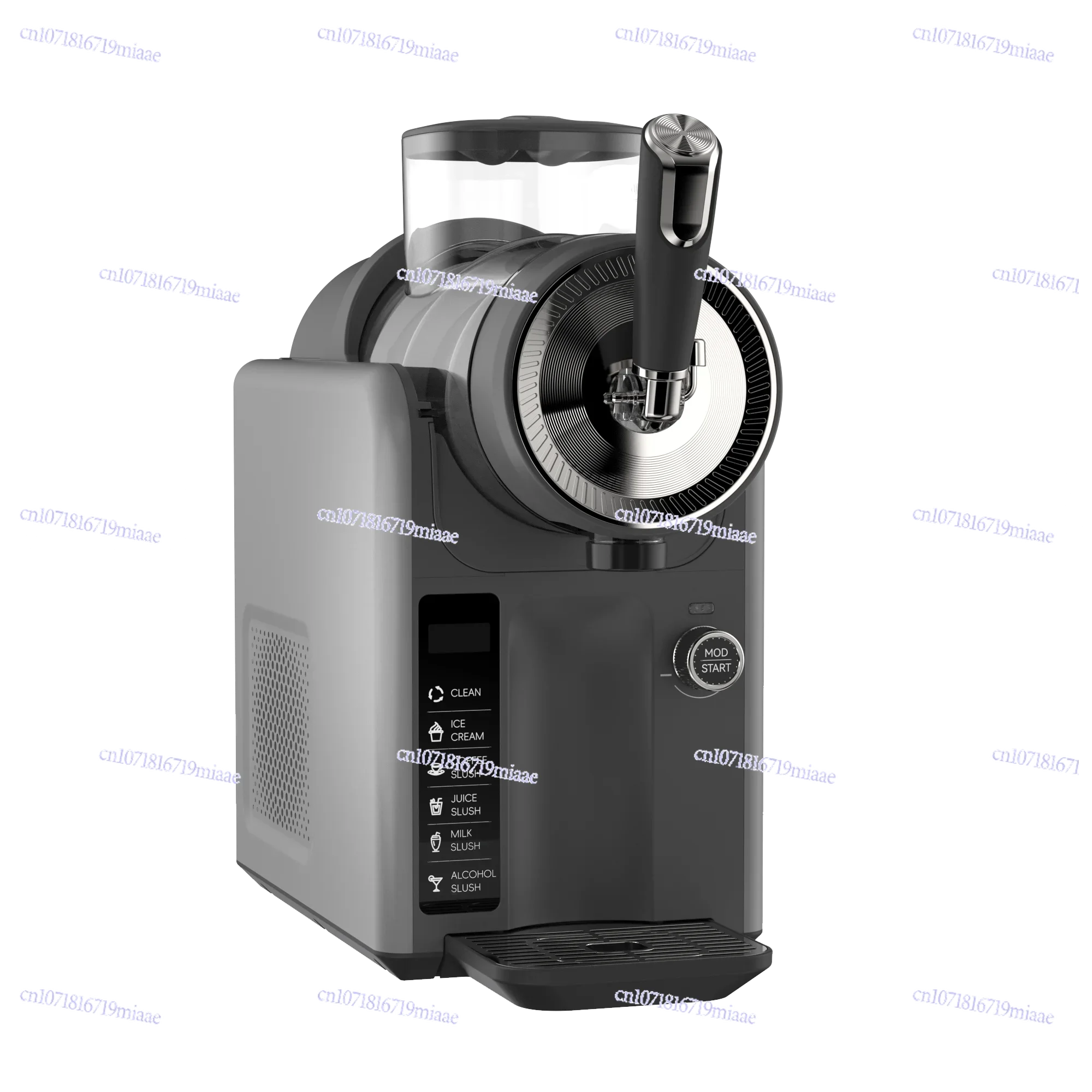 185W  Porta ble Slushie Machine Home Ice Cream Maker 1.8L Slush Machines China with 6 Functions