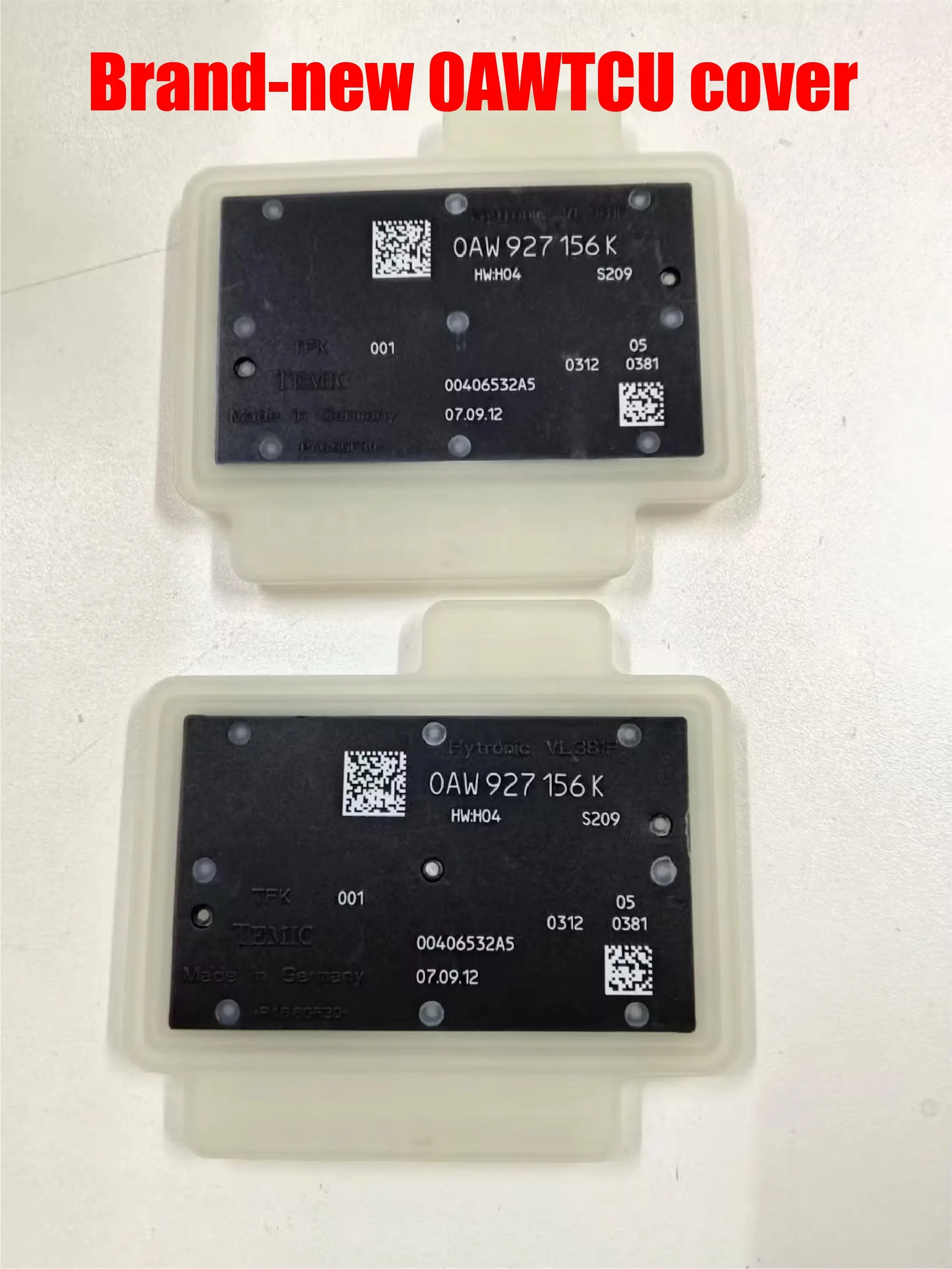 Brand new 0AW 0AW927156K 0AW927156H Automatic Transmission Control Unit Module TCM TCU ECU Panel Cover Suitable for Audi. view 5