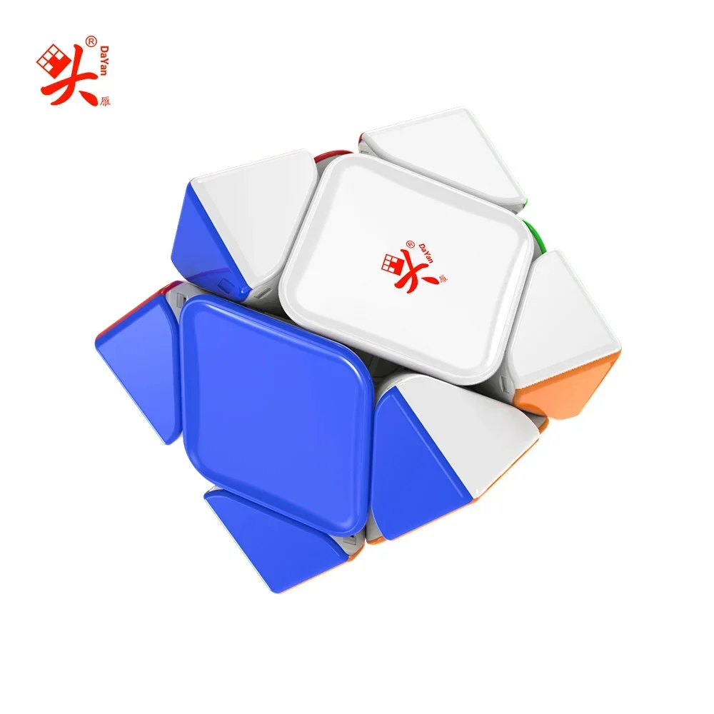[ECube] DaYan Skewb V2M Cube 2025 أحدث الكرة الأساسية المكعب السحري ماجليف الأشعة فوق البنفسجية مكعب السرعة ألعاب تعليمية الألغاز Cubo Magico Fidget