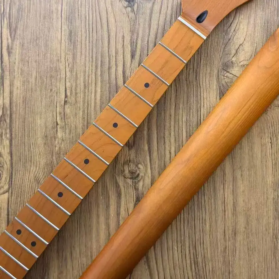 

Roasted Maple TL Guitar Neck 22F Maple Fingerboard 9.5'' Radius Guitar Parts