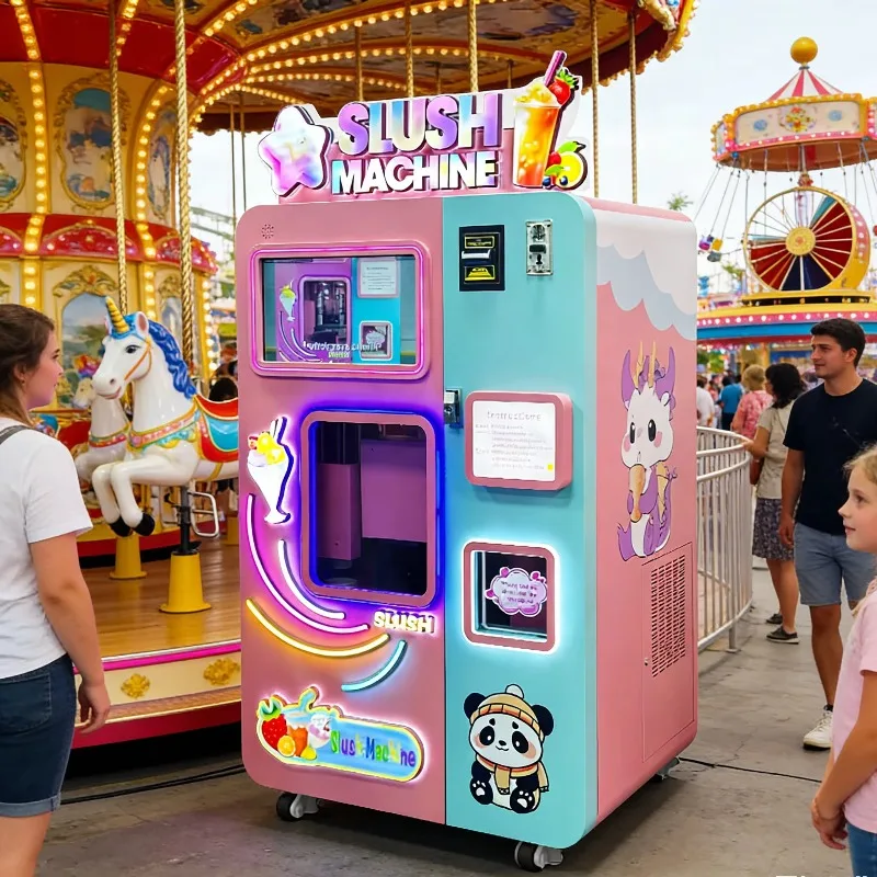 Custom 2026 New Slush Vending Machine Fully Automatic Commercial