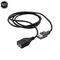 Yüksek kalite araba USB kablosu adaptörü 4Pin USB kablosu Peugeot 207 için 307 308 408 Citroen için RD43 RD45 RD9 CD çalar ile