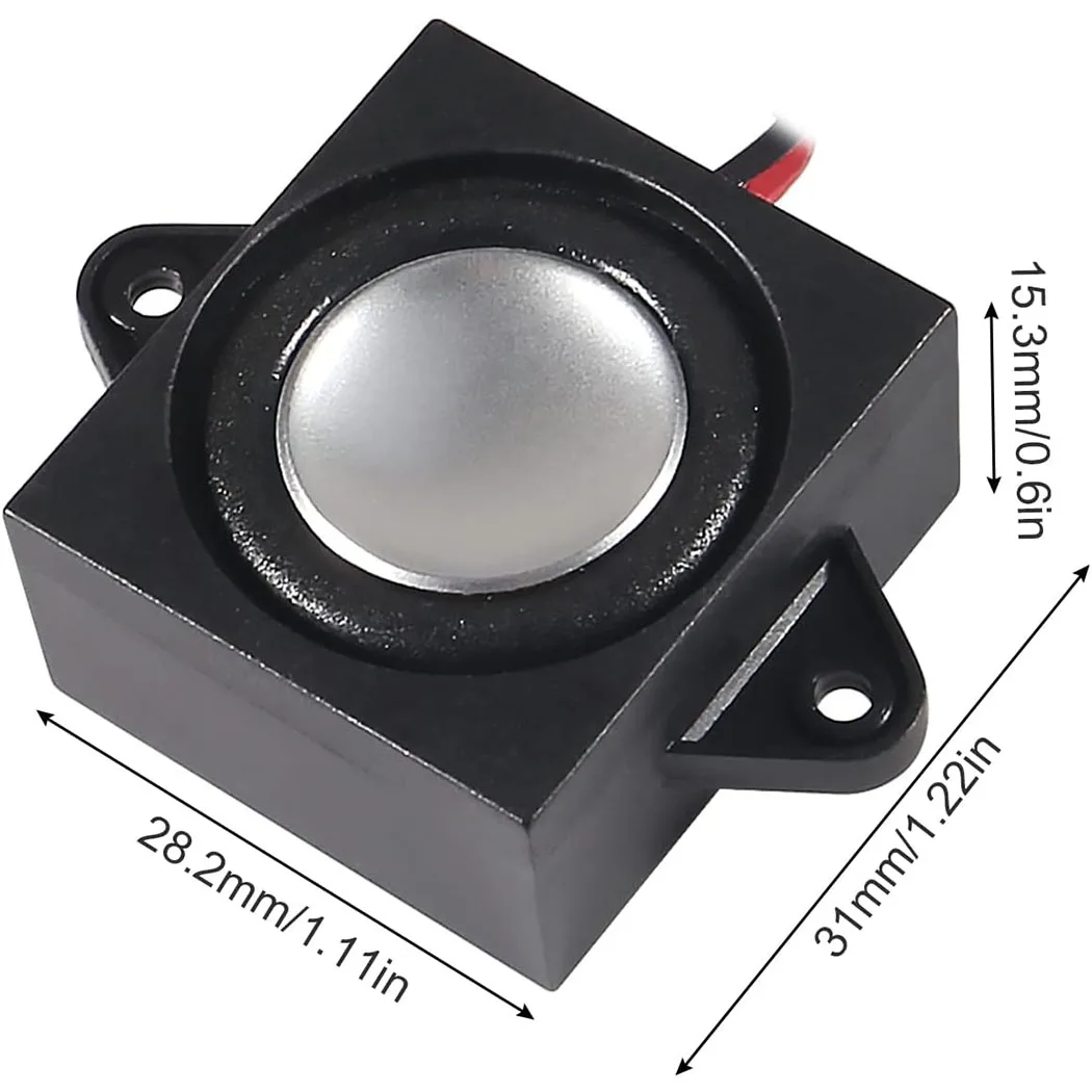 Picture 7: Mini Speaker 4ohm 3w Loundspeaker Micro Speaker for Arduino With 11mm Line Length JST-PH2.0mm-2 Pin Terminal for Small Electroni