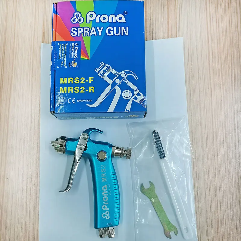 Prona MRS2-F manual spray gun, fan pattern, mould release agent gun,activator,active agent,cubic printing,ASTRO,water transfer