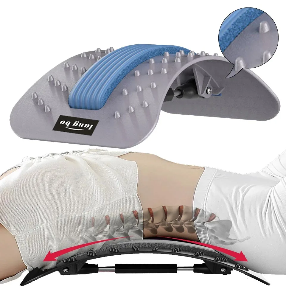 

Terug Massage Brancard Stretch Lichaam Spieren Release Druk Te Verlichten Wervelkolom Pijn Lendensteun Shiatsu Massage
