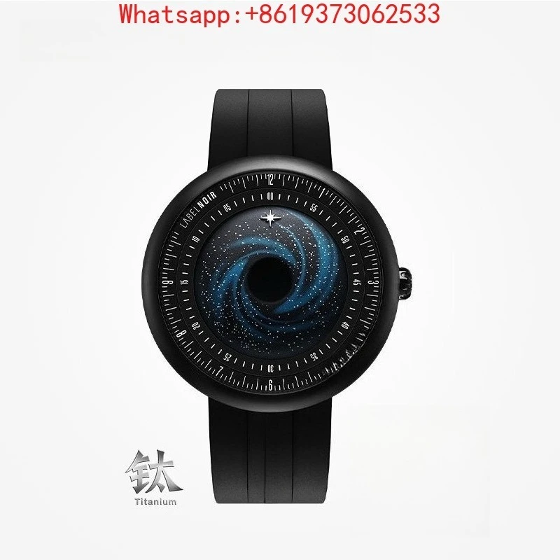 Customized New Exploration Series Art Watch Blue Planet Black Label Joint Version High-end Mechanical Watch Men