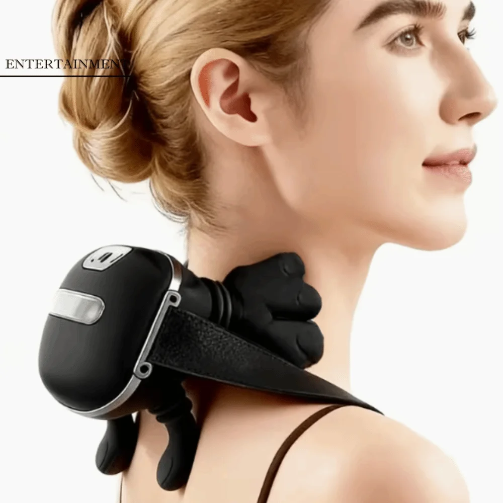 

Comfortable Bionic Neck Massager Shawl Design Body Muscles Massage Shoulder Massager Kneading Function for 5V2000MHA