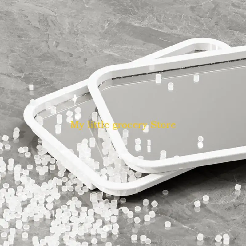 

D5BD Простая установка. Зеркало на присоске. Портативный аксессуар, удобный для ванной комнаты и душа, без противотуманных