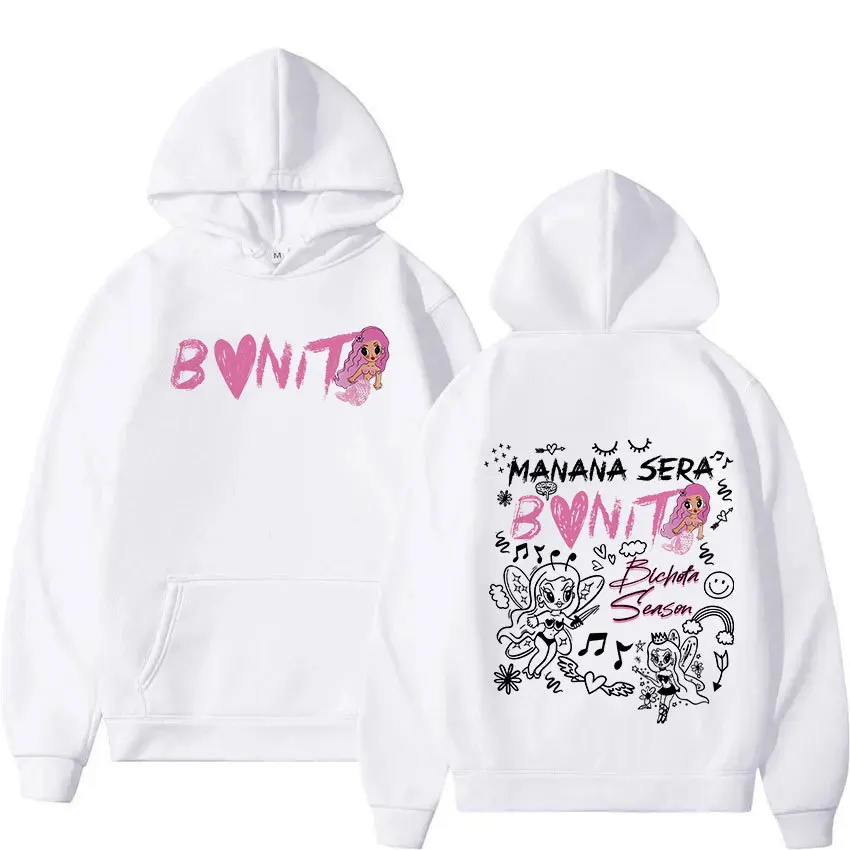 Singer Karol G Bichota هوديي الرجال النساء عارضة خمر المغني الجرافيك الطباعة بلوزات لمحبي تصميم السترة #2