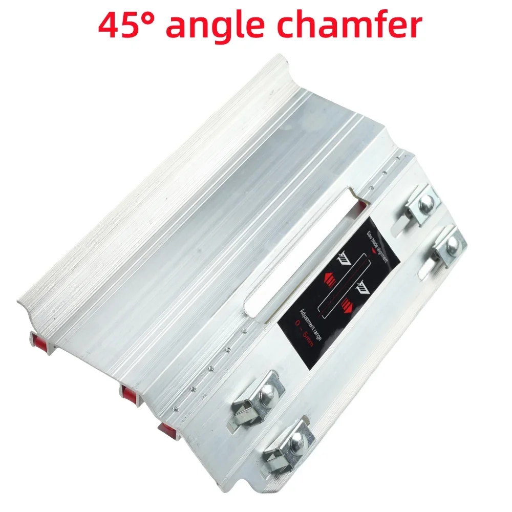 Adjustable Manual 45 Degree Angle Cutting Tile Marble Chamfering Guide Locator For Stone Building Tool Corner Cutting Machine