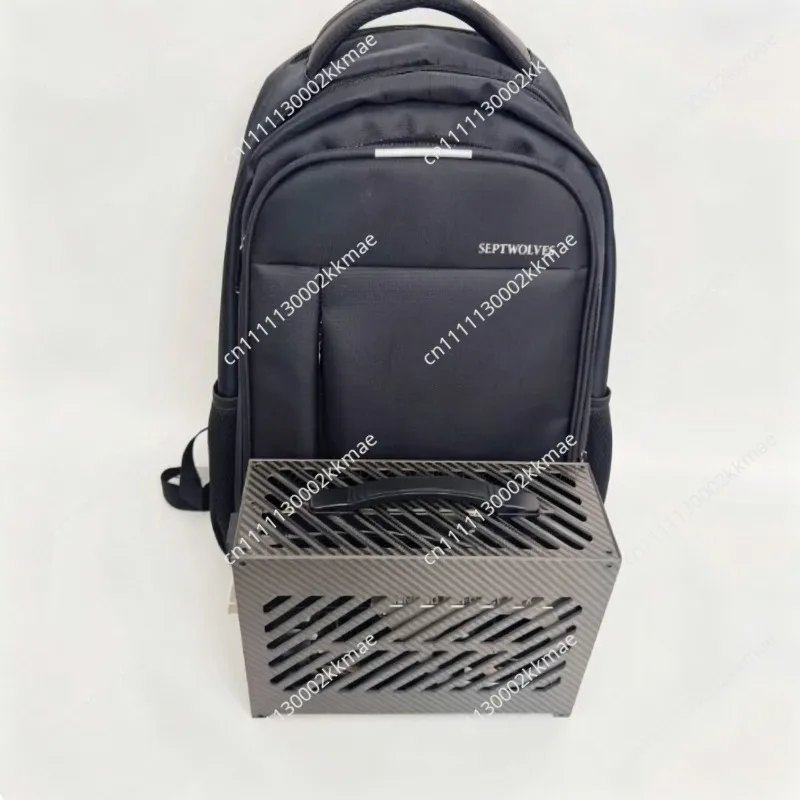 A45 chassis 5-liter ITX, A4 structure supports dual fan graphics card 4070tis small 1u power supply