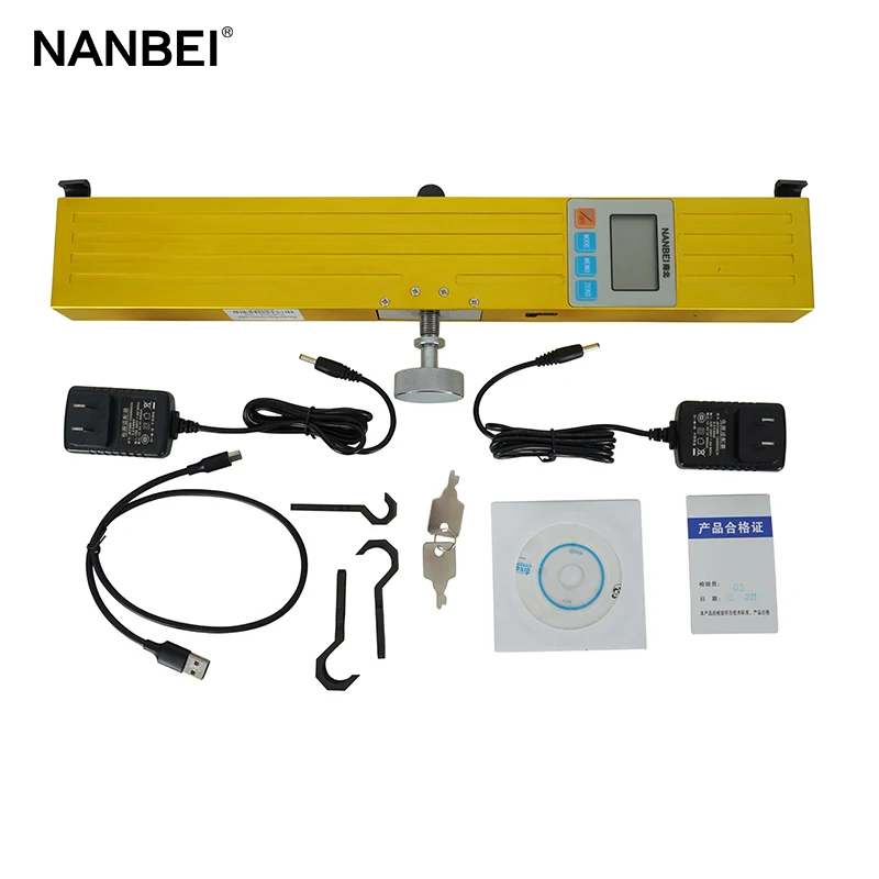 Digital display high accuracy wire rope tension meter for elevator