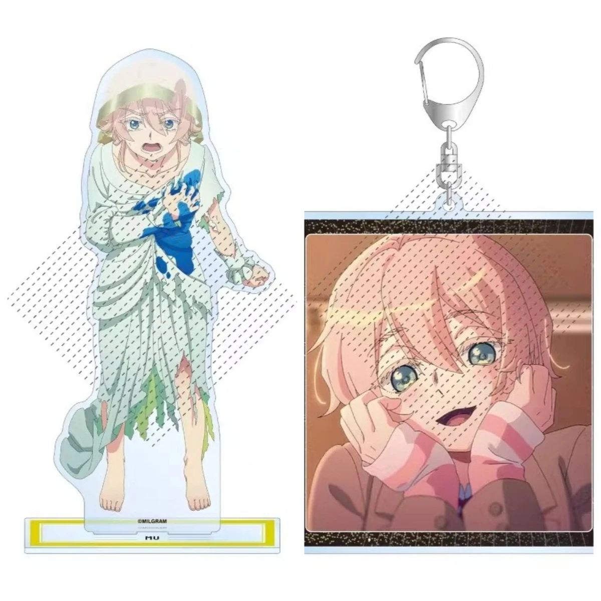 

Игровая фигурка MILGRAM из акрила, модель-брелок 004, аниме-кукла, игрушка для косплея, подарок