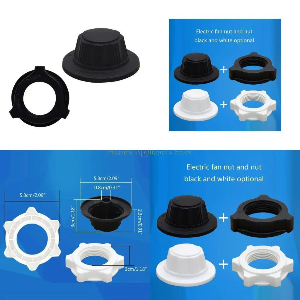 D0AB Essential Fean Tack Pack Fixed Nut Feante Cover Cover Lock Vint Fitings для техников по ремонту и энтузиастов DIY