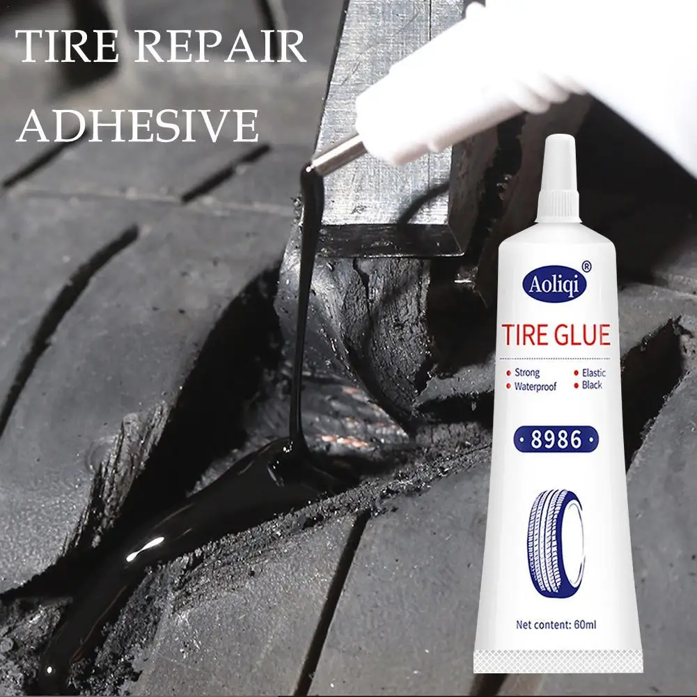 

Tire Outer Tire Side Fetal Wall Crack Special Repair For Scratches Black Soft Adhesive Automotive Rubber Tire Repair