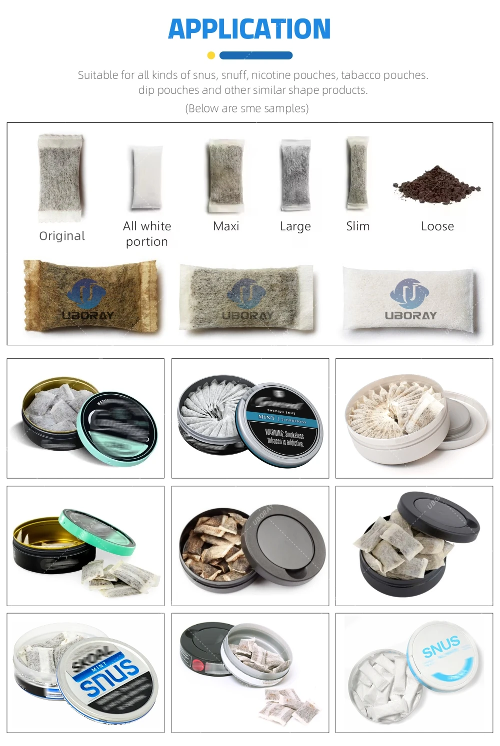 High Speed Automatic Filter Paper Wet Snus Powder Packing Machine for Small Sachet Commercial Use Customize